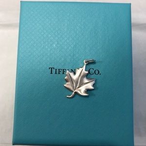 Tiffany & Co. Silver Maple Charm